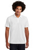 Sport-Tek ® PosiCharge ® Tri-Blend Wicking Polo. ST405 White Triad Solid