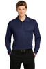 Sport-Tek® Long Sleeve Micropique Sport-Wick® Polo. ST657 True Navy