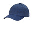 Sport-Tek® PosiCharge® Electric Heather Cap. STC34 Dark Royal-Black Electric