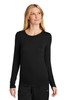 WonderWink® Women's Long Sleeve Layer Tee WW4029 Black 2XL