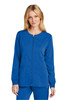 WonderWink® Women's Premiere Flex™ Full-Zip Scrub Jacket WW4088 Royal 2XL