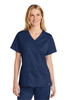 WonderWink® Women's WorkFlex™ V-Neck Top WW4560 Navy 2XL