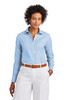 Brooks Brothers® Women's Wrinkle-Free Stretch Pinpoint Shirt BB18001 Newport Blue XS