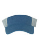 Pigment-Dyed Trucker Visor - SP540 Royal/ Stone