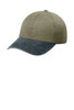 Port Authority® Two-Tone Pigment-Dyed Cap.  CP83 Khaki/ Graphite