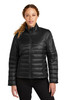 Eddie Bauer® Ladies Quilted Jacket EB511 Deep Black