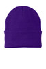 Port & Co™ Knit Cap.  CP90 Athletic Purple Port & Co™ Knit Cap.  CP90 Athletic Purple