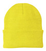 Port & Co™ Knit Cap.  CP90 Neon Yellow Port & Co™ Knit Cap.  CP90 Neon Yellow