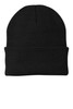 Port & Company®Knit Cap.  CP90 Black