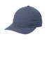 Port Authority® Leather Strap Cap C963 Regatta Blue