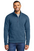 Port Authority® Arc Sweater Fleece 1/4-Zip F426 Insignia Blue Heather