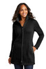Port Authority® Ladies Arc Sweater Fleece Long Jacket L425 Deep Black