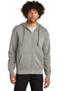 New Era® Heritage Fleece Full-Zip Hoodie NEA526 Rainstorm Grey