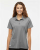 A431  Women's Basic Sport Polo Grey Three