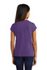 District ® Girls Perfect Tri ® Tee DT130YG Purple Frost Back