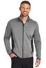 Eddie Bauer® Full-Zip Heather Stretch Fleece Jacket. EB238 Grey Heather