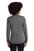 Eddie Bauer ® Ladies Sweater Fleece Full-Zip. EB251 Dark Grey Heather Back