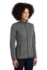 Eddie Bauer ® Ladies Sweater Fleece Full-Zip. EB251 Dark Grey Heather Alt