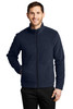 Port Authority ® Ultra Warm Brushed Fleece Jacket. F211 Insignia Blue/ River Blue Navy