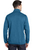 Port Authority® Sweater Fleece Jacket. F232 Medium Blue Heather  Back