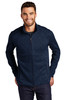 Port Authority® Sweater Fleece Jacket. F232 River Blue Navy Heather 2XL
