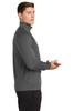 Sport-Tek® Sport-Wick® Fleece 1/4-Zip Pullover.  F243 Dark Smoke Grey/ Black  Side