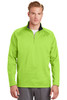 Sport-Tek® Sport-Wick® Fleece 1/4-Zip Pullover.  F243 Lime Shock/ Black