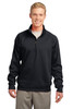 Sport-Tek® Tech Fleece 1/4-Zip Pullover. F247 Black