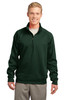 Sport-Tek® Tech Fleece 1/4-Zip Pullover. F247 Forest Green