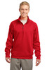 Sport-Tek® Tech Fleece 1/4-Zip Pullover. F247 True Red