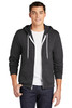 American Apparel ® USA Collection Flex Fleece Zip Hoodie. F497 Dark Heather Grey