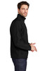 Port Authority® Textured Soft Shell Jacket. J705 Black Side