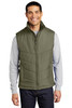 Port Authority® Puffy Vest. J709 Olive/ Cayenne XS
