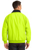 Port Authority® Enhanced Visibility Challenger™ Jacket. J754S Safety Yellow/ Black  Back