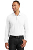 Port Authority® Long Sleeve Core Classic Pique Polo. K100LS White