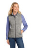 Port Authority ® Women's Sweater Fleece Vest L236 Grey Heather