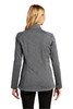 Port Authority ® Ladies Stream Soft Shell Jacket. L339 Graphite Heather Back