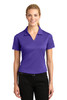 Sport-Tek® Ladies Dri-Mesh® V-Neck Polo.  L469 Purple