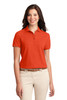 Port Authority® Ladies Silk Touch™ Polo.  L500 Orange