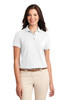 Port Authority® Ladies Silk Touch™ Polo.  L500 White