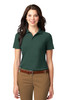 Port Authority® Ladies Stain-Resistant Polo. L510 Dark Green