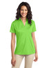 Port Authority® Ladies Silk Touch™ Performance Polo. L540 Lime