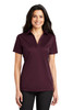 Port Authority® Ladies Silk Touch™ Performance Polo. L540 Maroon XS