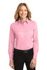 Port Authority® Ladies Long Sleeve Easy Care Shirt.  L608 Light Pink