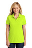 Port Authority® Ladies Dry Zone® UV Micro-Mesh Polo. LK110 Safety Yellow 3XL