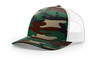 Richardson 112P Green Camo/White