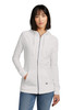 New Era ® Ladies Sueded Cotton Blend Full-Zip Hoodie. LNEA122 White XS