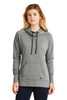 New Era ® Ladies Tri-Blend Fleece Pullover Hoodie. LNEA510 Shadow Grey Heather