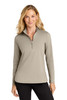 Port Authority® Women's C-FREE® Double Knit 1/4-Zip LK880 Sahara