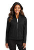 Port Authority® Ladies C-FREE® Double Knit Full-Zip LK881 Deep Black